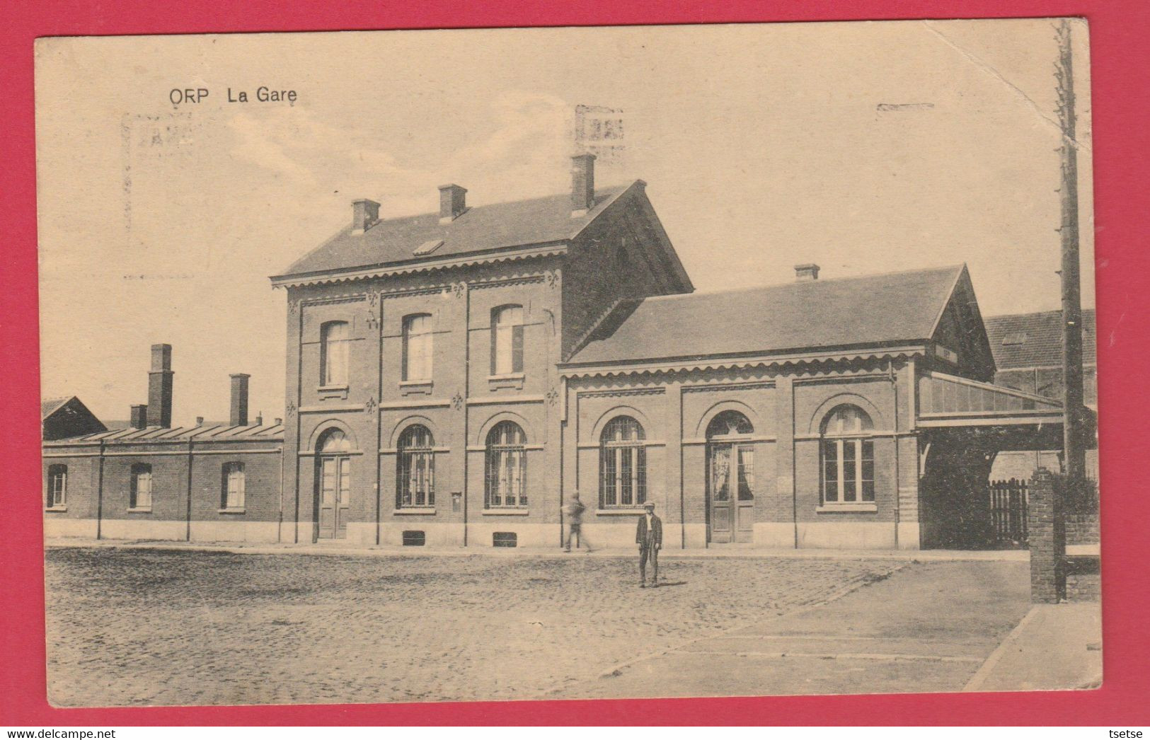 Orp - La Gare - 1929 ( Voir Verso ) - Orp-Jauche