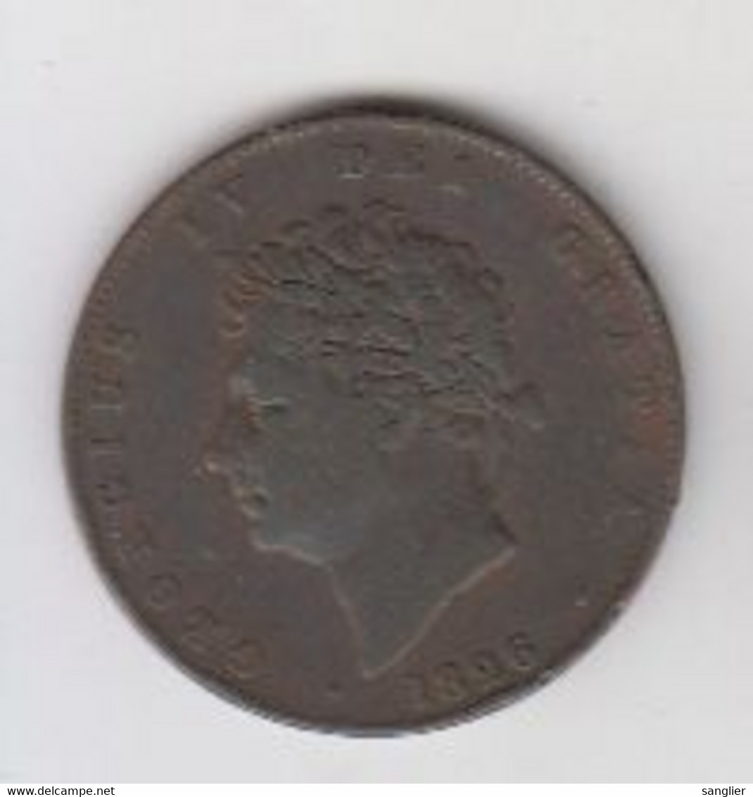 1/2 PENNY  1826 - C. 1/2 Penny