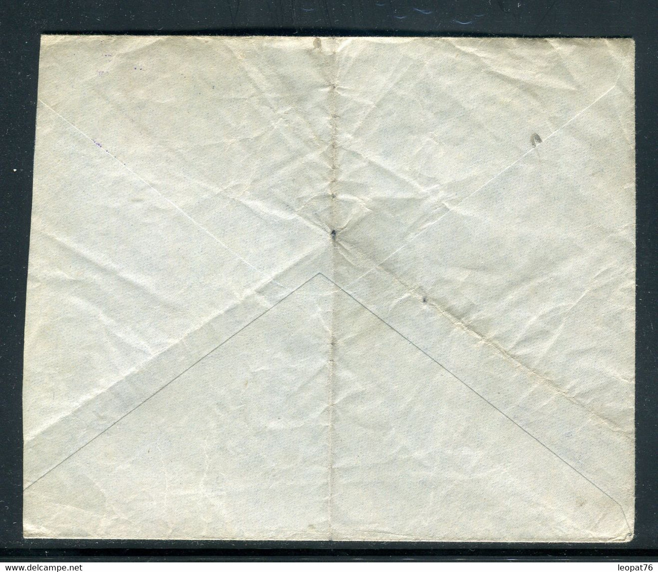 SENEGAL -  Cachet Ancre De Marine Sur Enveloppe De Dakar En 1942 Pour Toulouse, Enveloppe Retaillée - Ref S 40 - Brieven En Documenten