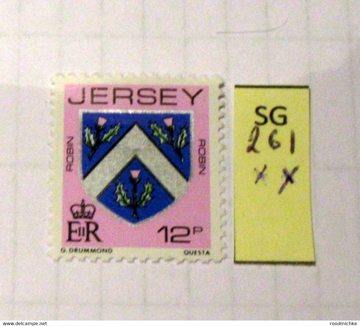 JERSEY SG261  MNH - Sin Clasificación