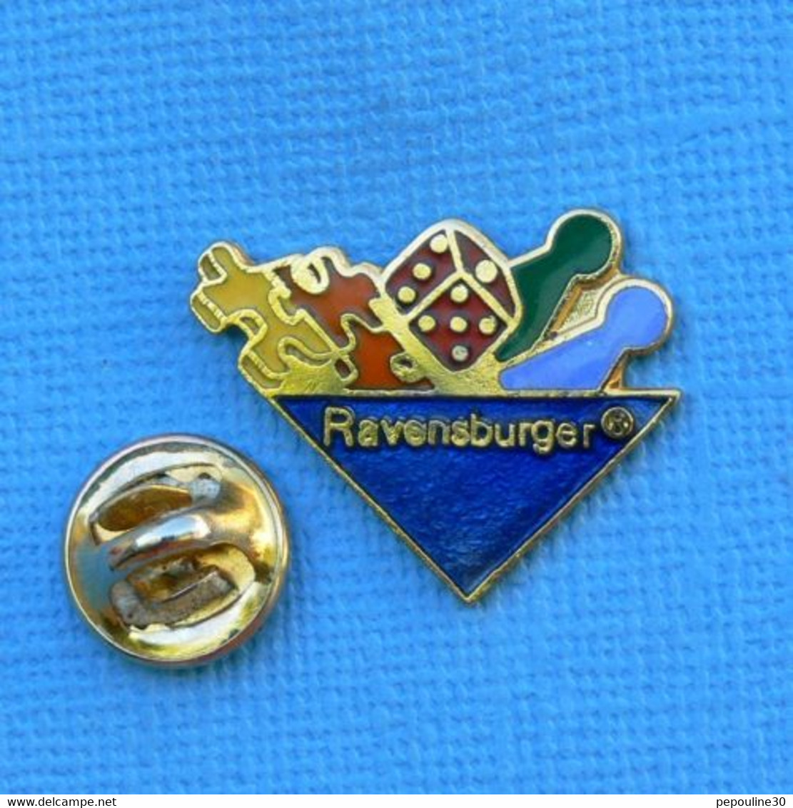 PIN'S //  ** JEUX / JOUETS / RAVENSBURGER® ** - Jeux