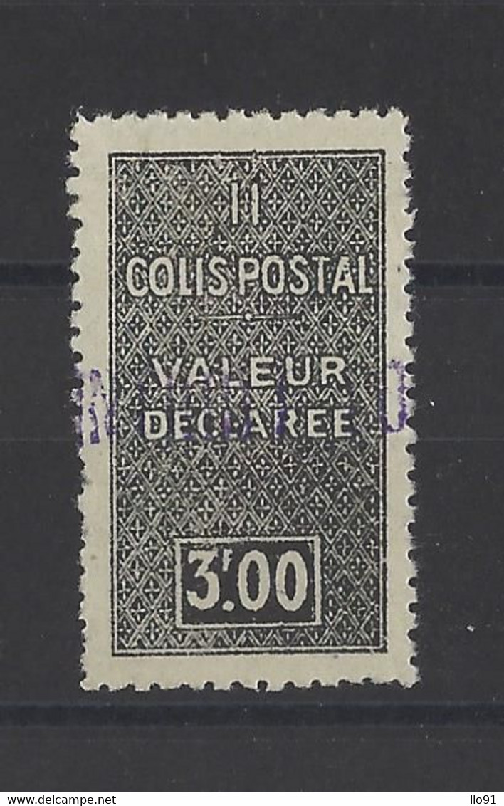 ALGERIE. YT  Colis Postaux N° 58   Neuf *   1939 - Paketmarken