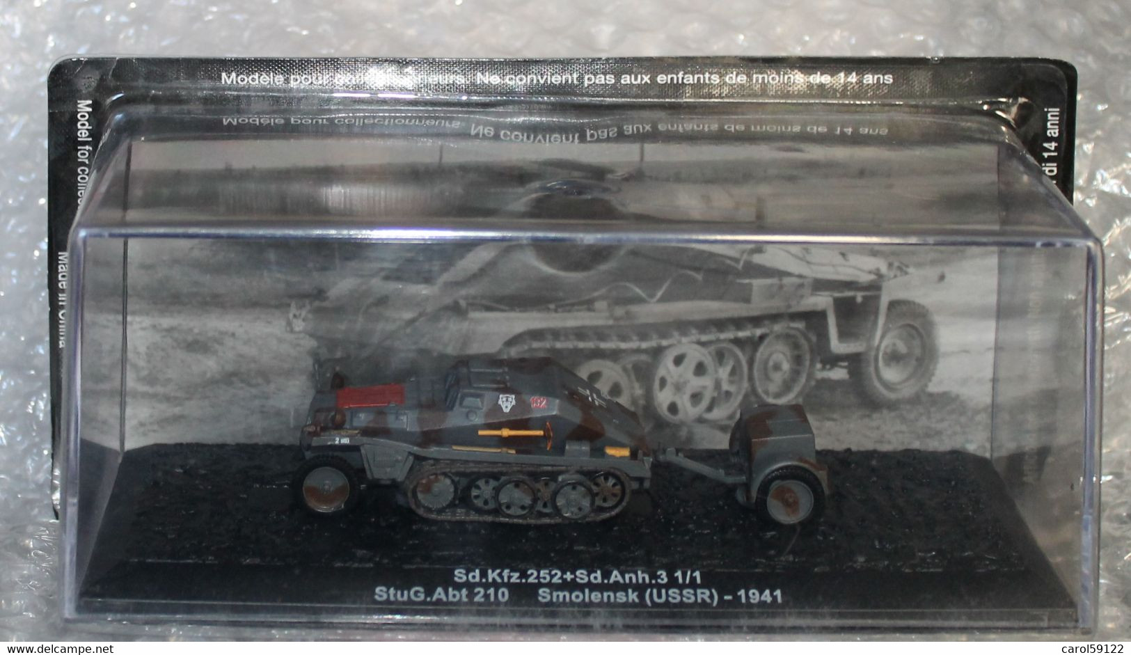 Modèle Réduit 1/72 Sd.kfz 252 + Sd Anh 3 1/1 - Vehicles