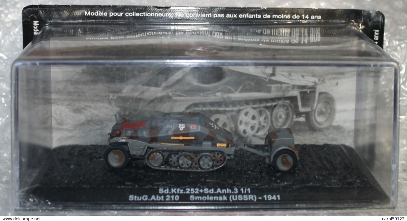 Modèle Réduit 1/72 Sd.kfz 252 + Sd Anh 3 1/1 - Voertuigen