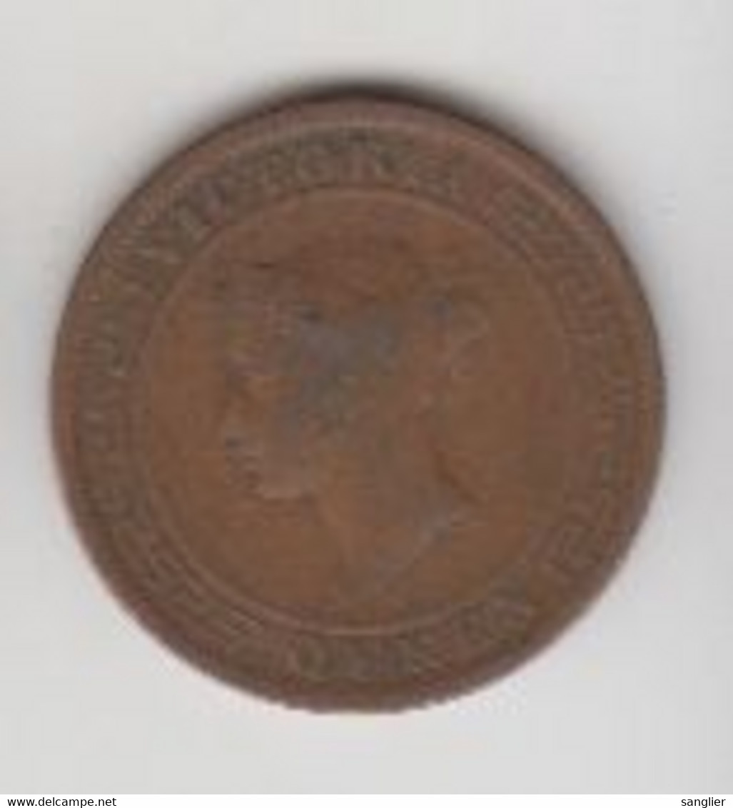 CEYLON - ONE CENT  1891 - Autres – Asie