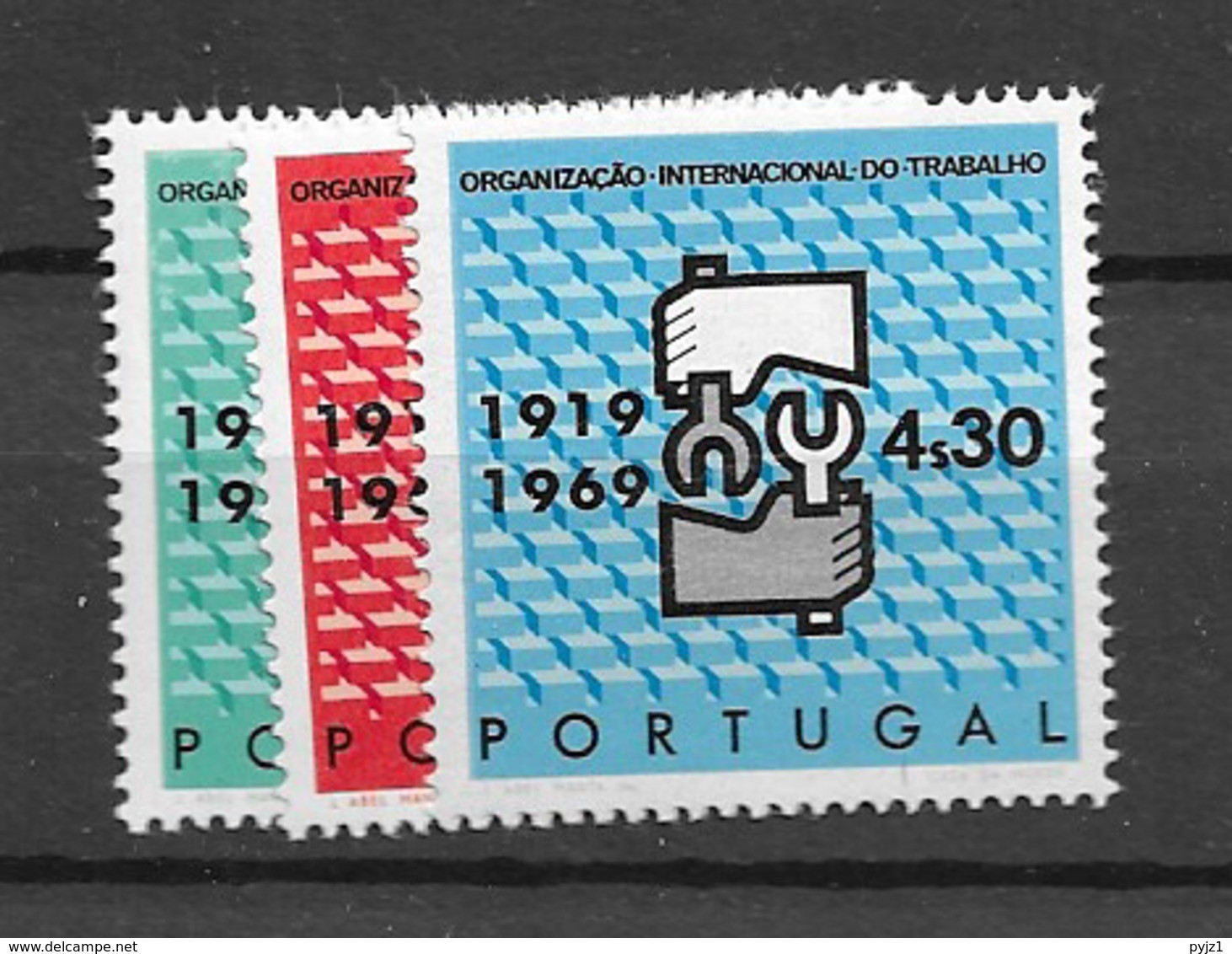 1969 MNH Portugal, Michel 1076-78  Postfris** - Neufs