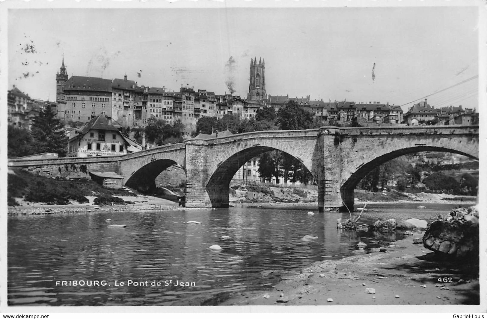 Fribourg. Le Pont De St. Jean - Fribourg