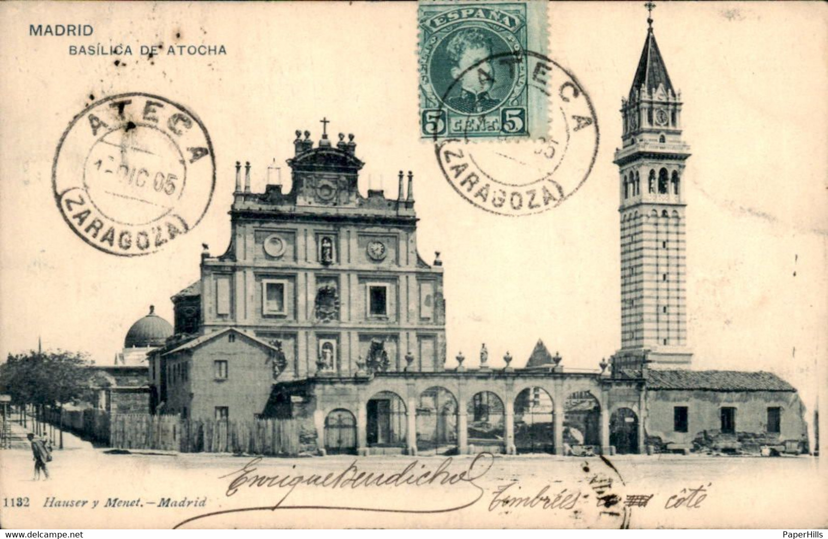 Spanje Spain Espana - Madrid - Basilica De Atocha - 1905 - Autres & Non Classés