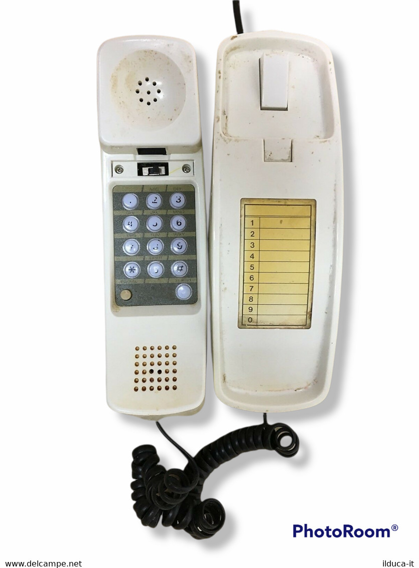 69606 Telefono Fisso A Tastiera - GBC Model 703 - Bianco - Telefontechnik