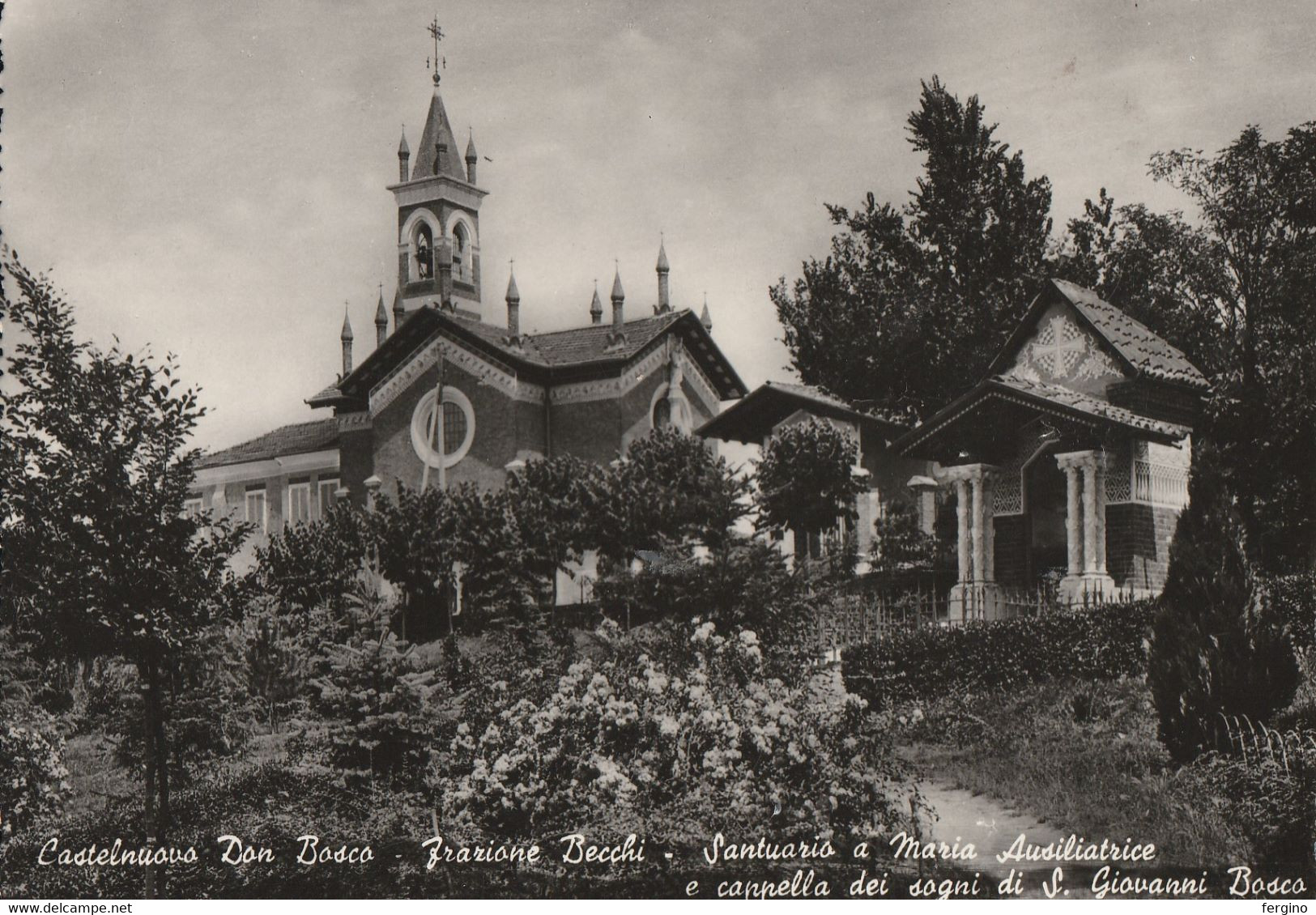 9008/FG/21 - CASTELNUOVO DON BOSCO (ASTI) - Frazione Bechis - Cappella Dei Sogni - Maria Ausiliatrice - Verbania