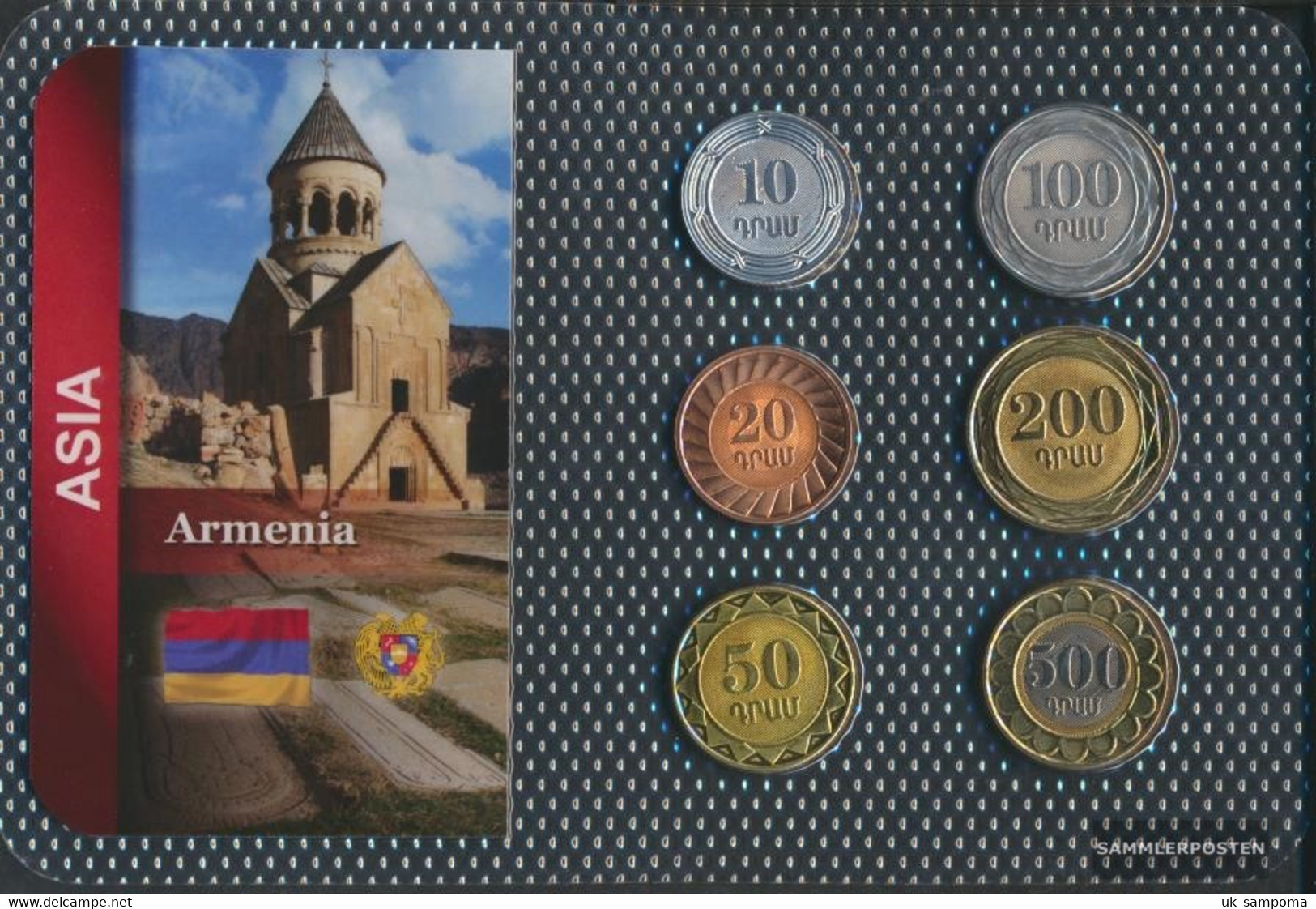 Armenia Stgl./unzirkuliert Kursmünzen Stgl./unzirkuliert Ab 2003 10 Until 500 Dram - Arménie