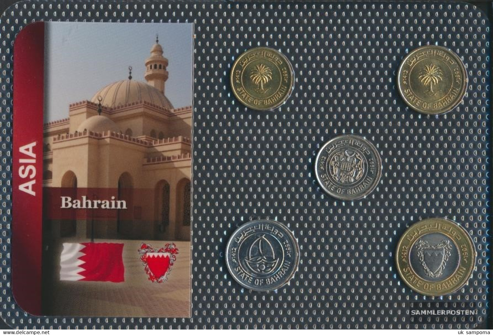 Bahrain Stgl./unzirkuliert Kursmünzen Stgl./unzirkuliert From 1991 5 Fils Until 100 Fils - Bahreïn