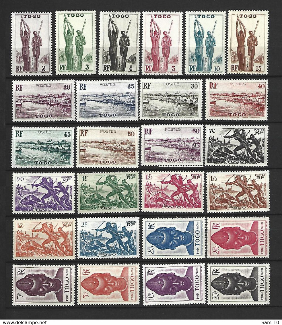 Timbre De Colonie Française Togo Neuf ** / * N 182 / 207 - Unused Stamps