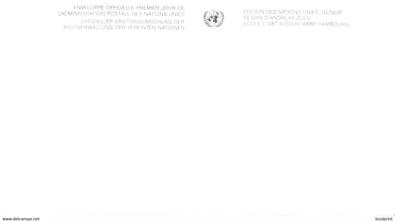 United Nation:Vereinte Nationen:Crime Prevention, 13.09.1990 - Lettres & Documents