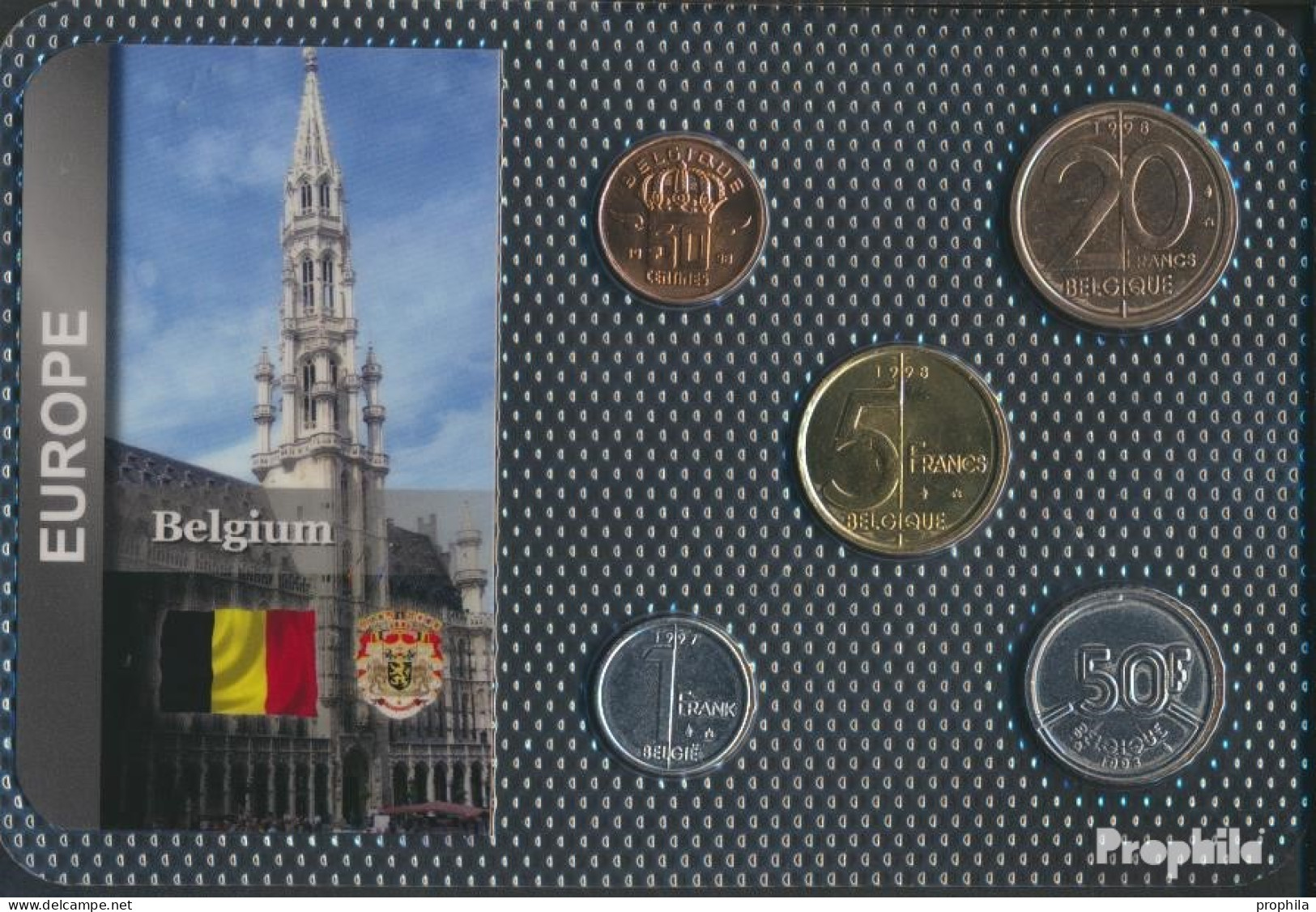 Belgien Stgl./unzirkuliert Kursmünzen Stgl./unzirkuliert Ab 1956 50 Centimes Bis 50 Francs Baudou - Sin Clasificación