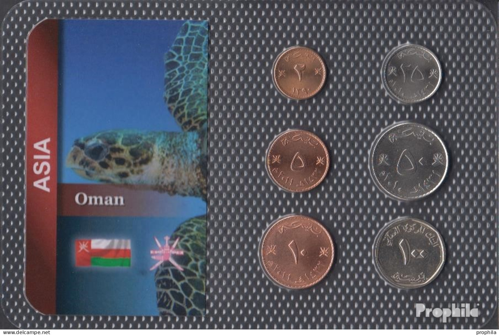 Oman Stgl./unzirkuliert Kursmünzen Stgl./unzirkuliert Ab 1970 2 Baisa Bis 100 Baisa - Oman