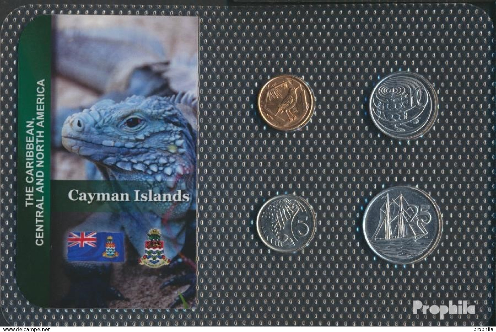 Kaimaninseln Stgl./unzirkuliert Kursmünzen Stgl./unzirkuliert Ab 1987 1 Cent Bis 25 Cents - Cayman (Isole)