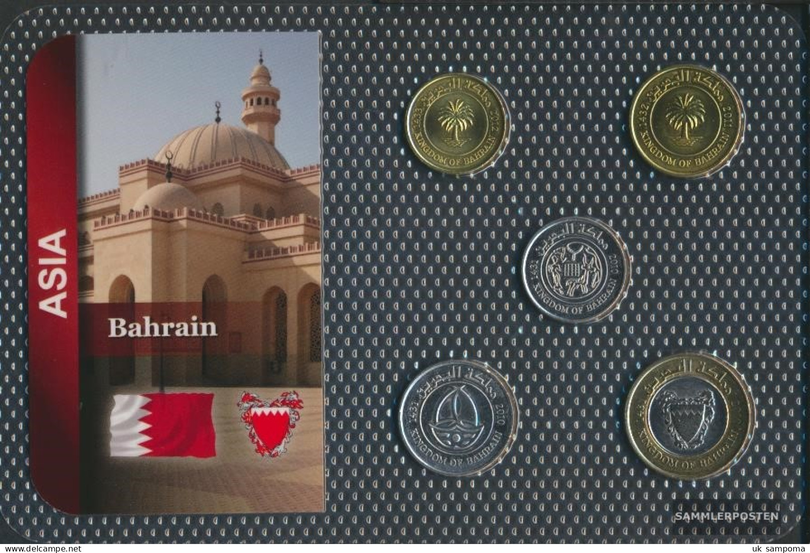 Bahrain Stgl./unzirkuliert Kursmünzen Stgl./unzirkuliert From 2002 5 Fils Until 100 Fils - Bahrein