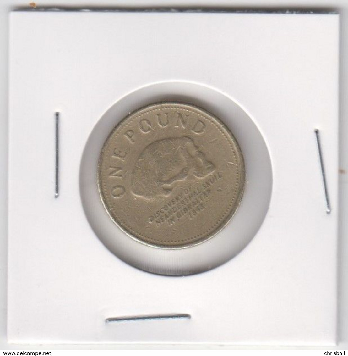 Gibraltar £1 Coin Gibraltar 2007 'Neo. Skull' Circulated - Gibraltar