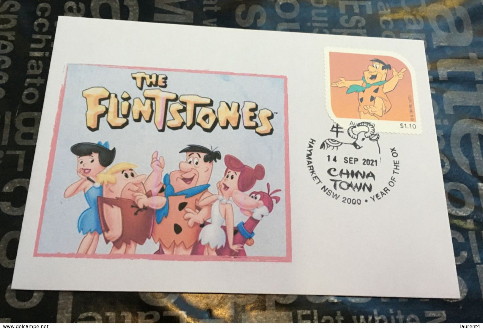 23-09-2021 - Australia - The Flintstones Presentation Folder With Cover - Was On Sale From 14 September 2021 - Presentation Packs