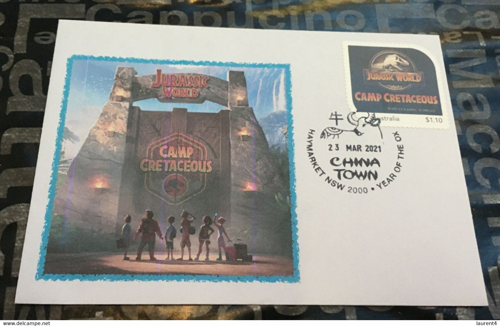 23-09-2021 - Australia - Camp Cretageous Presentation Folder With Cover - Was On Sale From 14 September 2021 - Presentation Packs