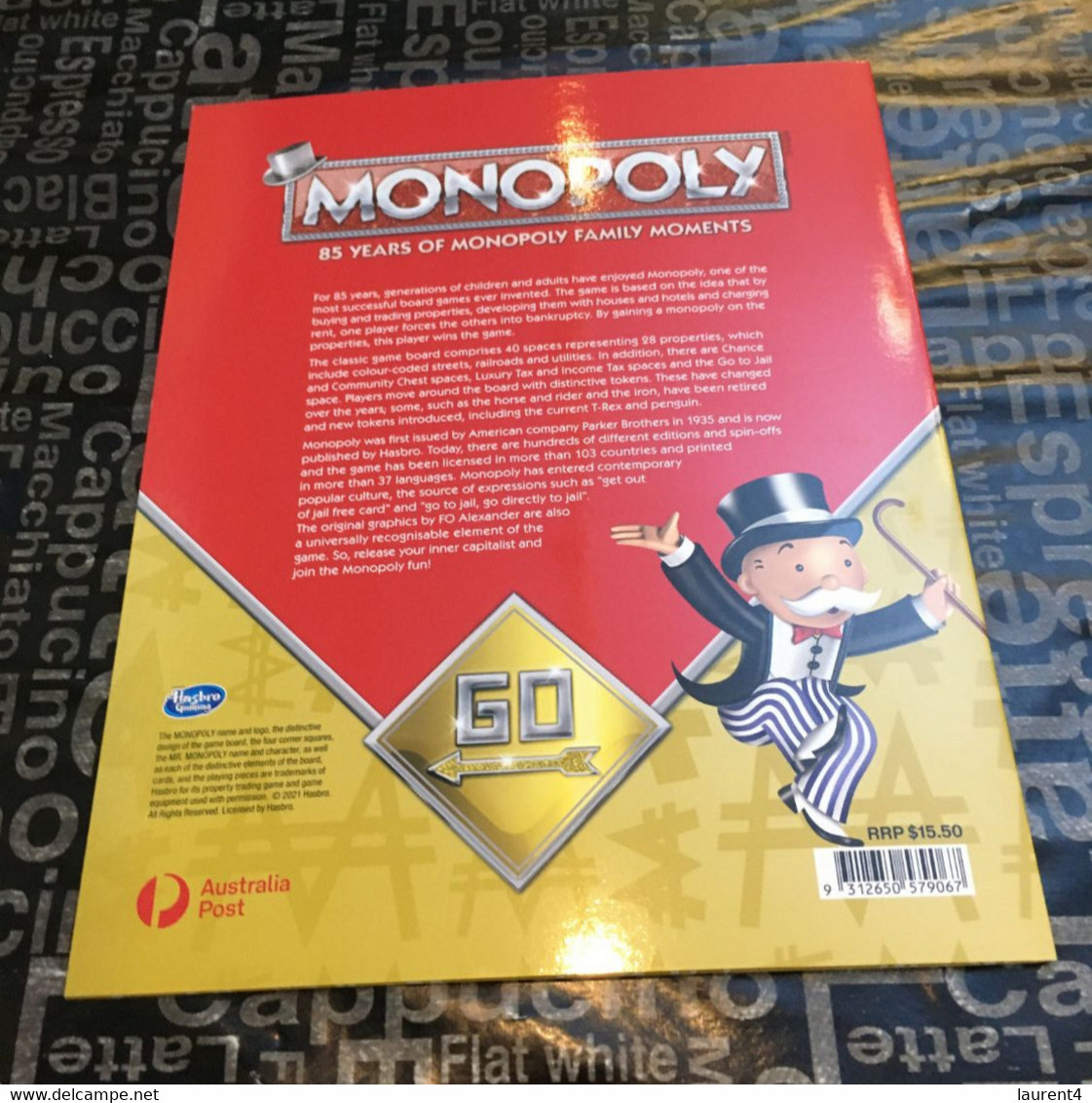 23-9-2021 - Australia - Monopoly 85th Anniversary - 1 Presetation Folder + 1 FDI 19 April 2021 Cover - Presentation Packs