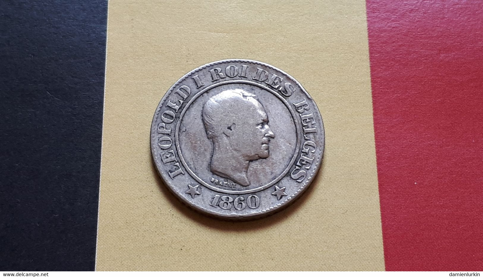 BELGIQUE LEOPOLD IER 20 CENTIMES 1860 (CONSIDEREE COMME ESSAI) - 20 Centimes