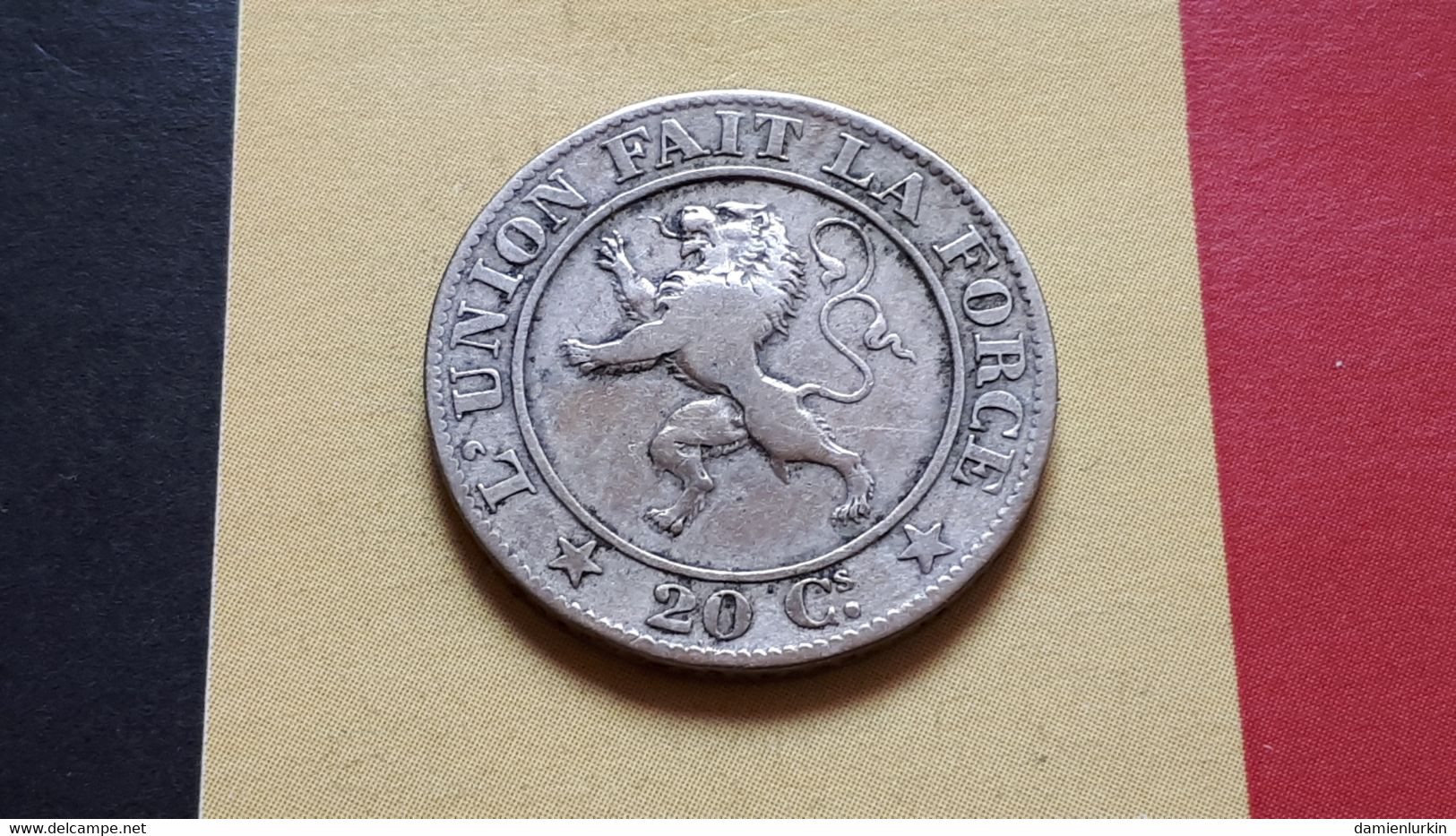 BELGIQUE LEOPOLD IER 20 CENTIMES 1860 (CONSIDEREE COMME ESSAI) - 20 Cent
