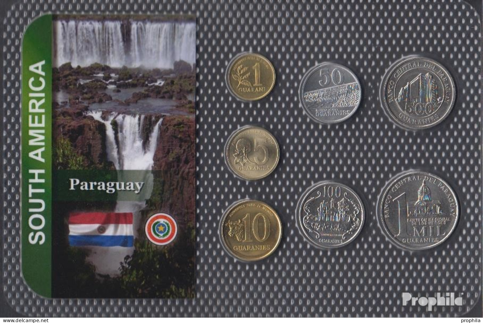 Paraguay Stgl./unzirkuliert Kursmünzen Stgl./unzirkuliert Ab 1992 1 Guaranie Bis 1000 Guaranies - Paraguay