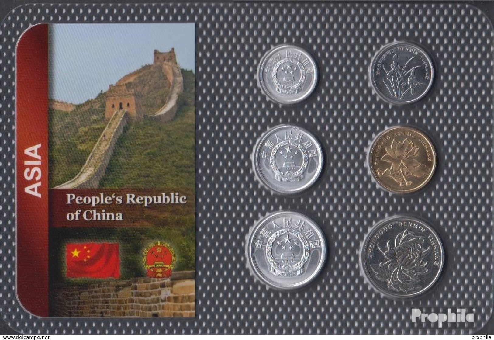 Volksrepublik China Stgl./unzirkuliert Kursmünzen Stgl./unzirkuliert Ab 1955 1 Jiao Bis 1 Yuan - China