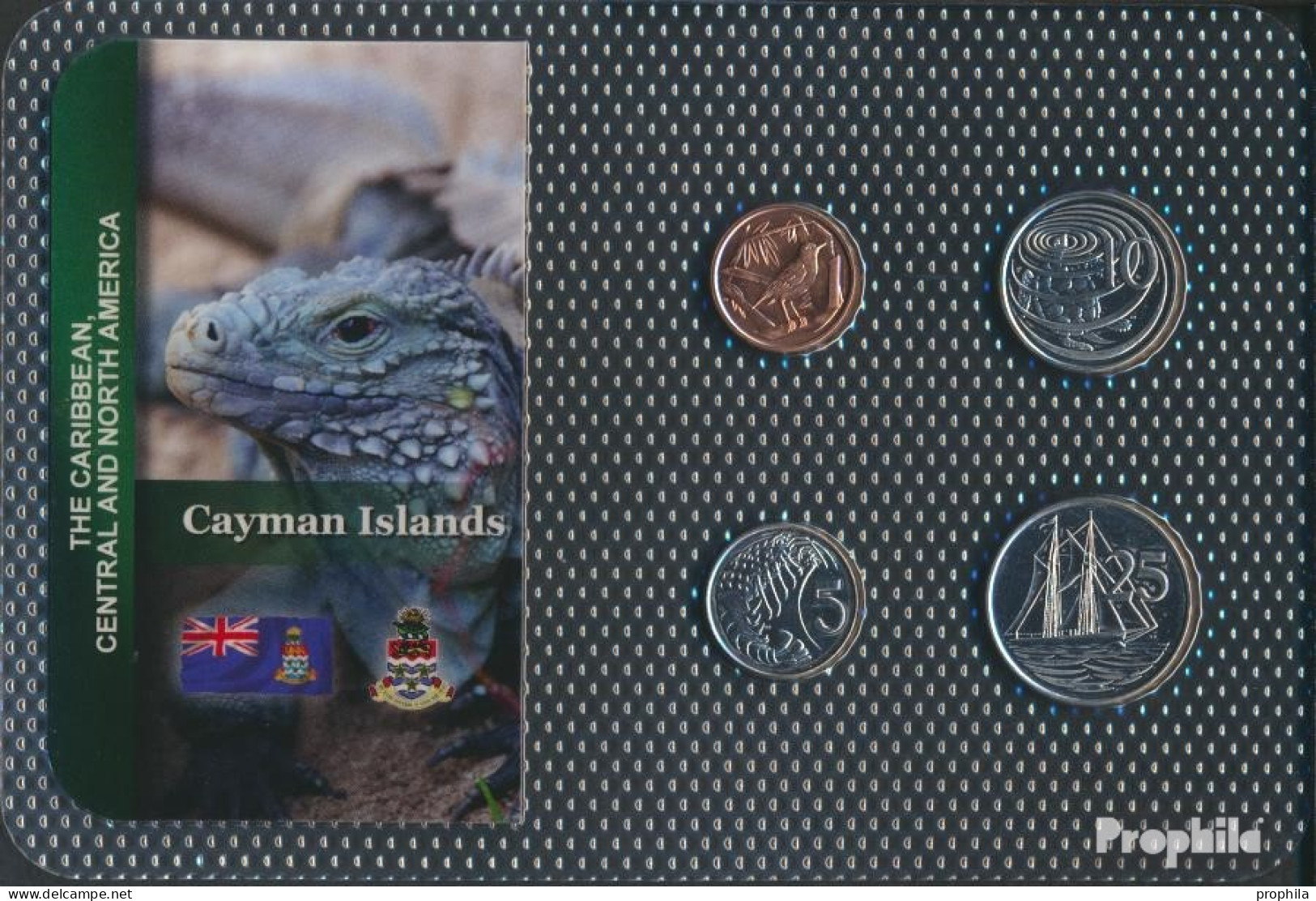 Kaimaninseln Stgl./unzirkuliert Kursmünzen Stgl./unzirkuliert Ab 1999 1 Cent Bis 25 Cents - Cayman (Isole)