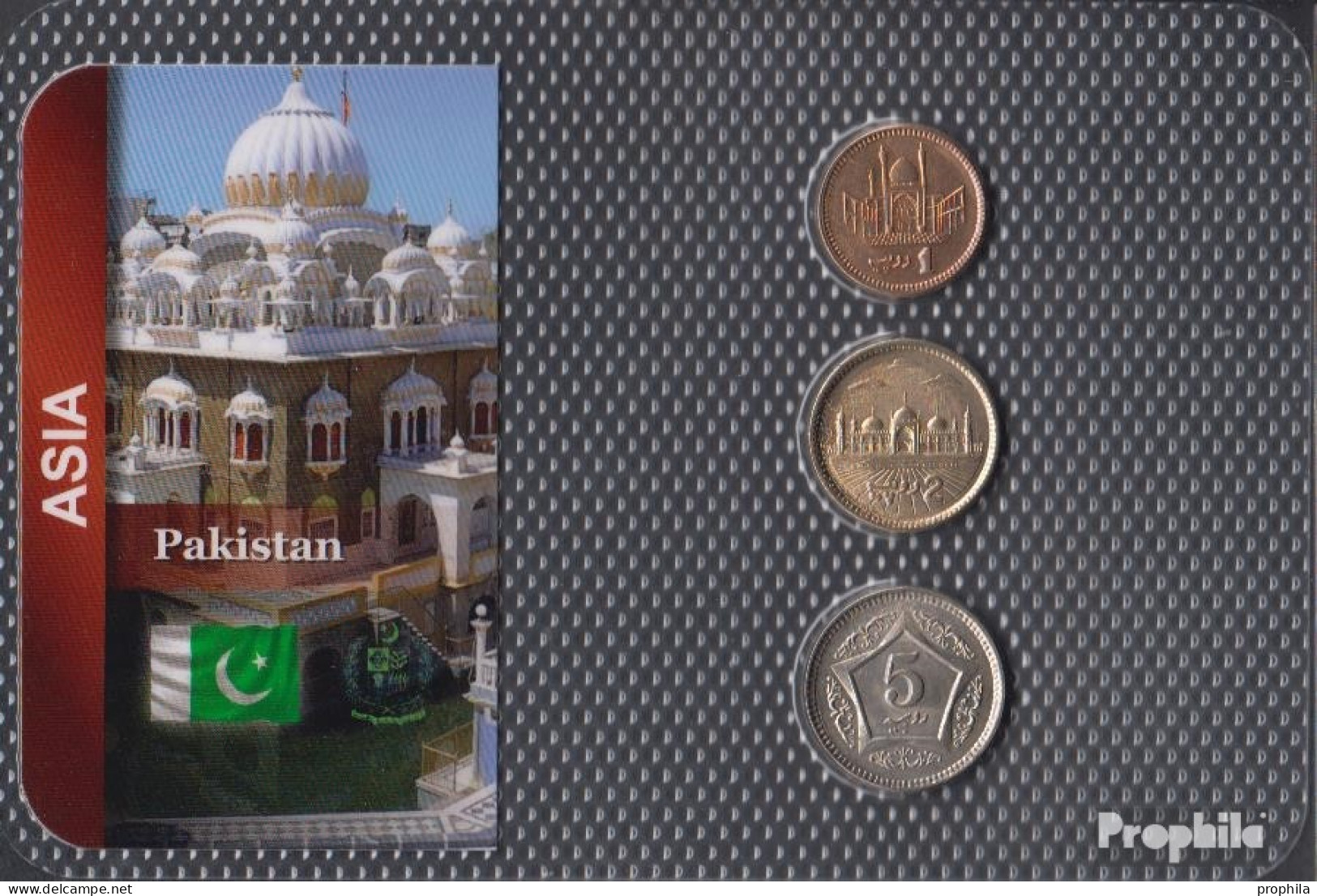 Pakistan Stgl./unzirkuliert Kursmünzen Stgl./unzirkuliert Ab 2001 1 Rupee Bis 5 Rupees - Pakistan