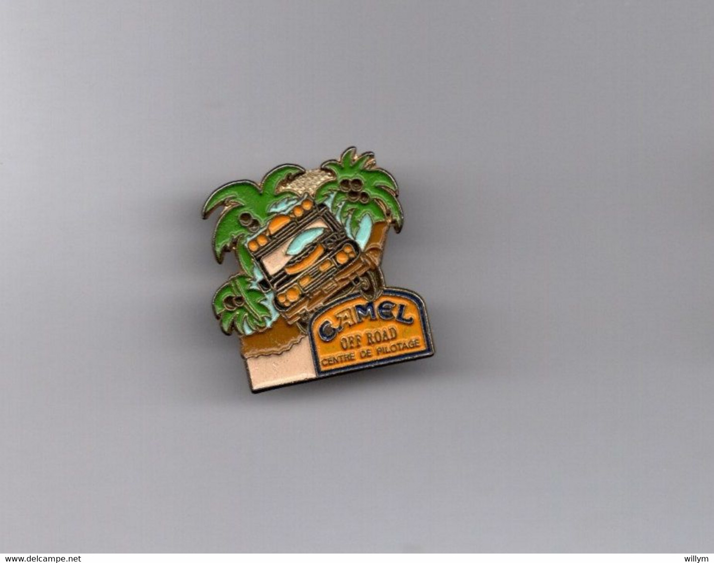 Pin's Rallye Camel - Off Road / Oasis - Centre De Pilotage - Automobile - F1