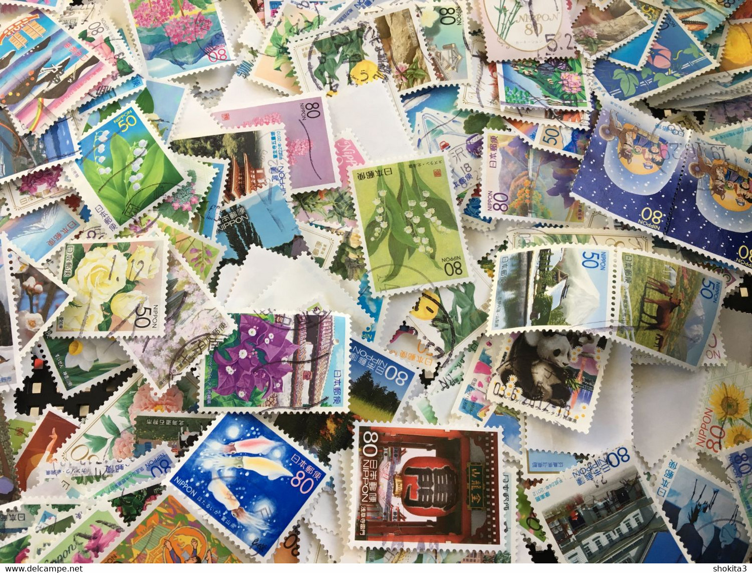STAMP JAPAN Furusato 100pcs Prefecturelot Off Paper Philatelic Collection Com - Collections, Lots & Series