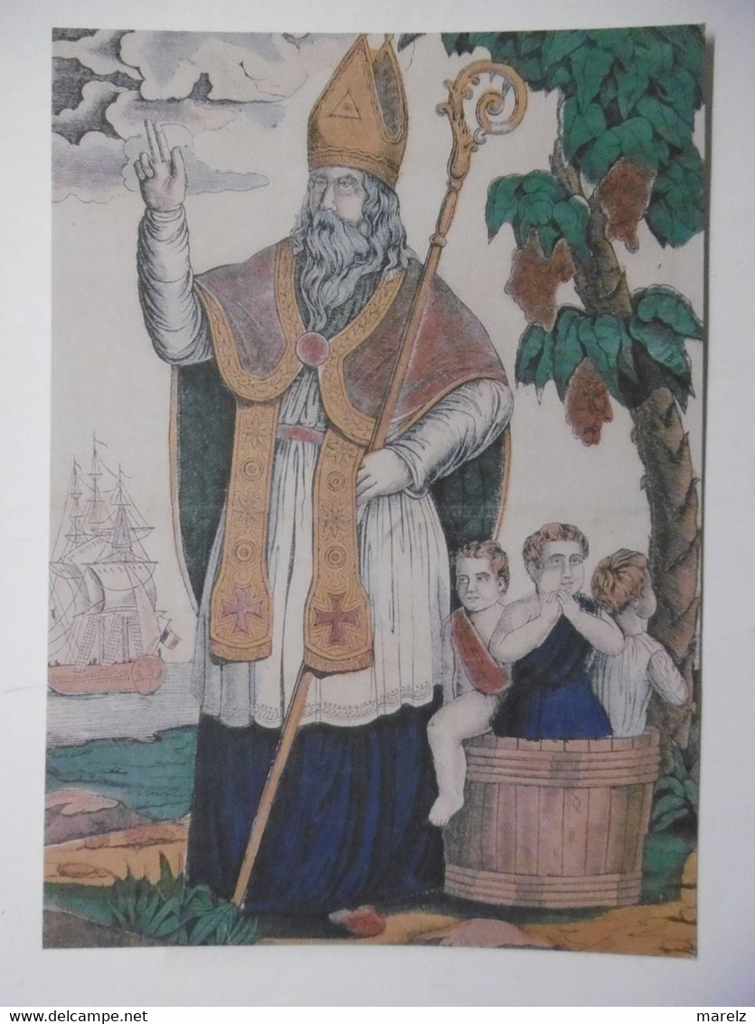 Contes Fables Et Légendes - Légende De SAINT-NICOLAS Et Les 3 Petits Enfants Dans Le Saloir - Image De METZ - Cuentos, Fabulas Y Leyendas