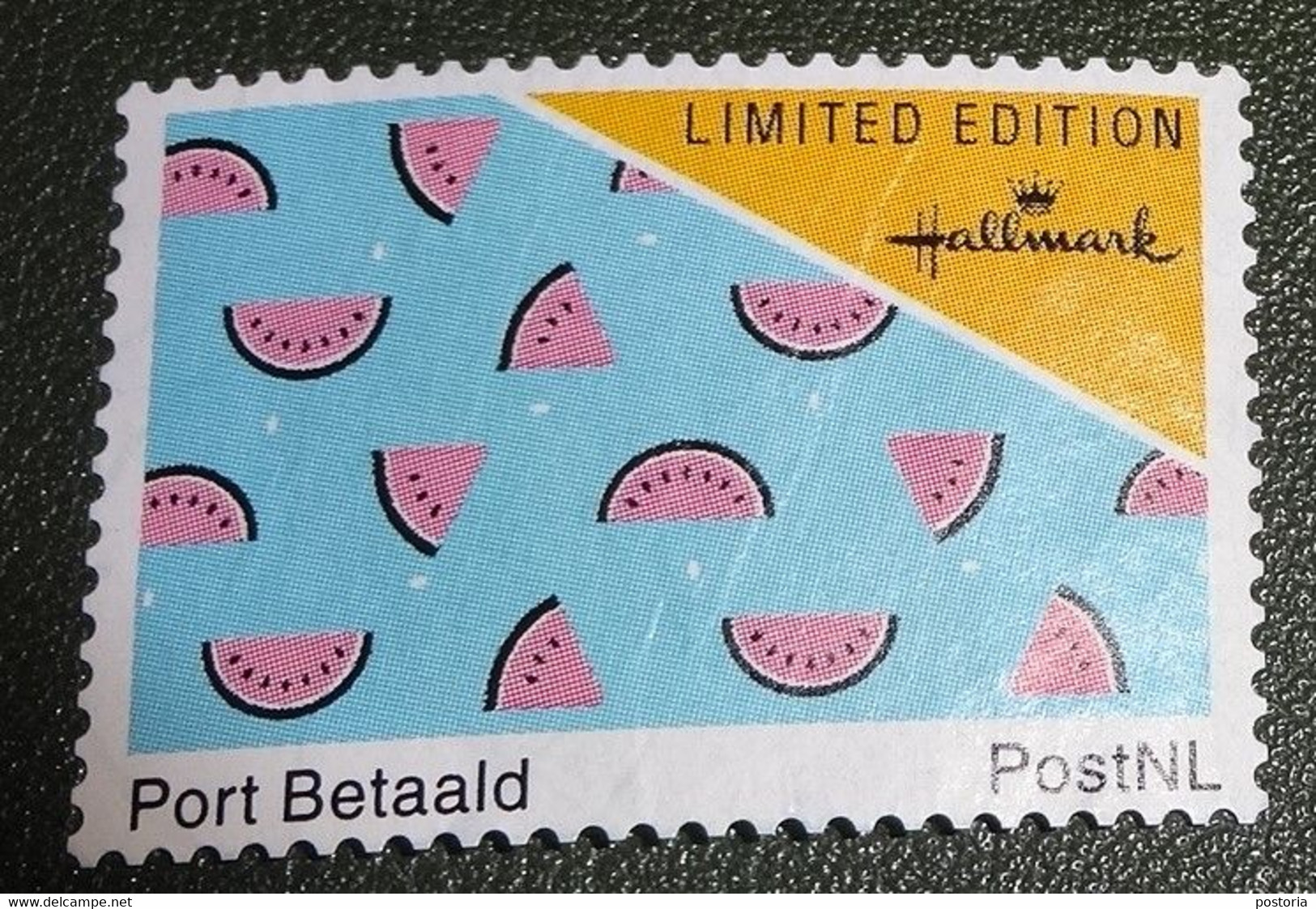 Nederland - NVPH - Persoonlijke - Gebruikt - Port Betaald - Hallmark - Meloen - Limited - Timbres Personnalisés