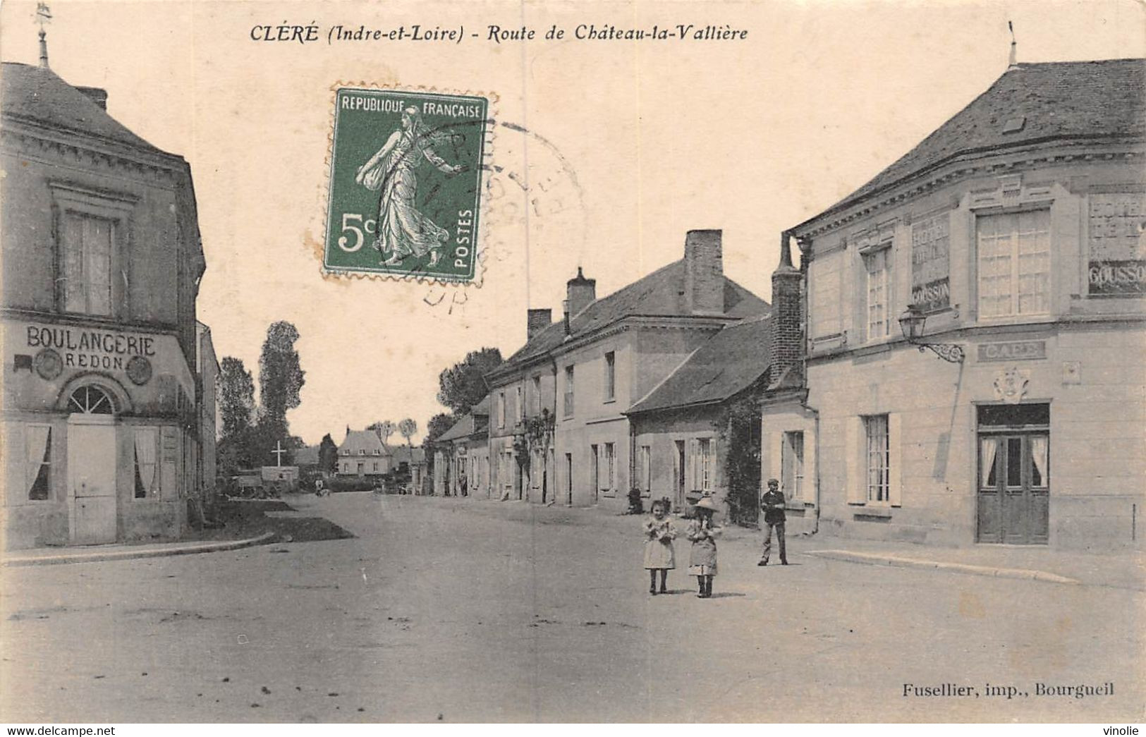 21-8809 : CLERE. ROUTE DE CHATEAU-LA-VALLIERE - Cléré-les-Pins