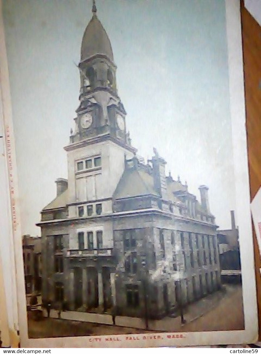 USA  Massachusetts Fall River City Hall  N1900 IF9787 - Fall River