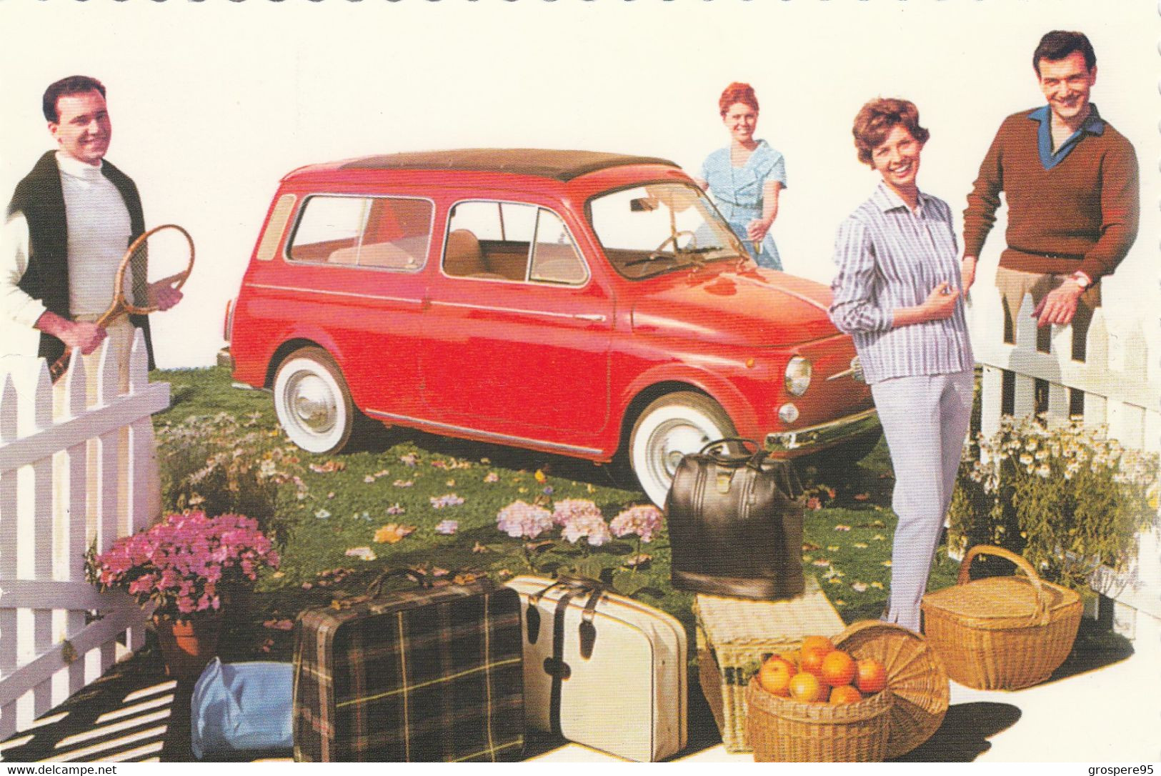 FIAT 500 GIARDINIERA - Voitures De Tourisme