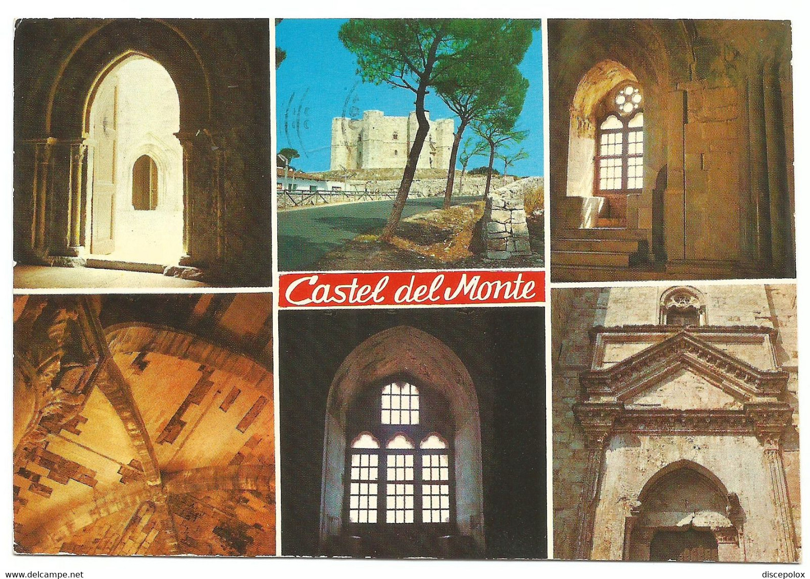 AA1631 Andria (BAT) - Castel Del Monte - Panorama Vedute Multipla / Viaggiata 1973 - Andria