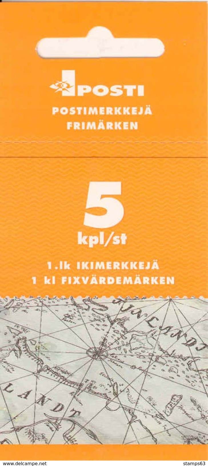 FINLAND, BOOKLET, 2001, Facit H 54 Mi MH 62, Gulf Of Finland - Postzegelboekjes