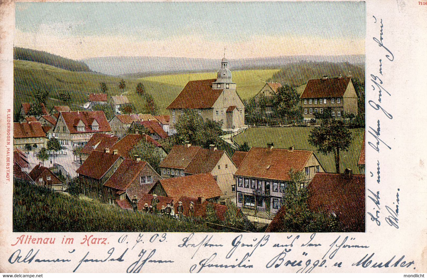 Altenau Im Harz, 1903. - Altenau