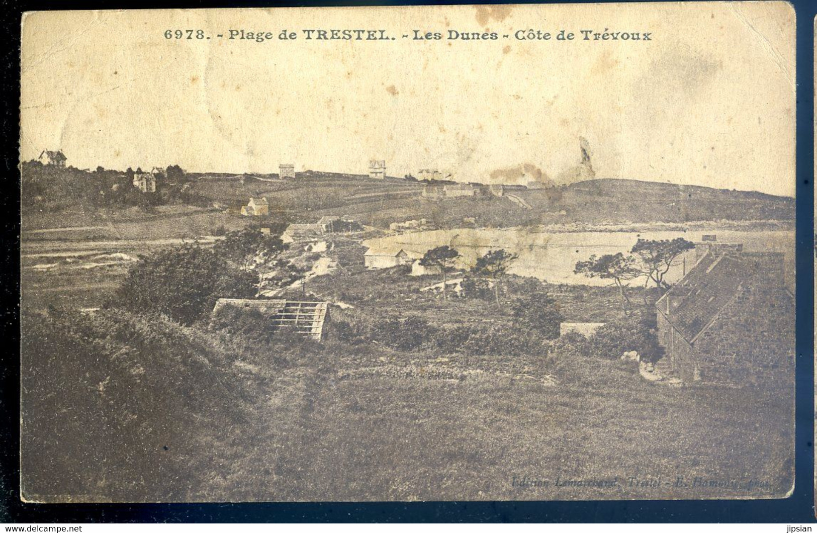 Cpa Du 22 Plage De Trestel -- Les Dunes - Côte De Trévoux   SPT21-20 - Penvénan