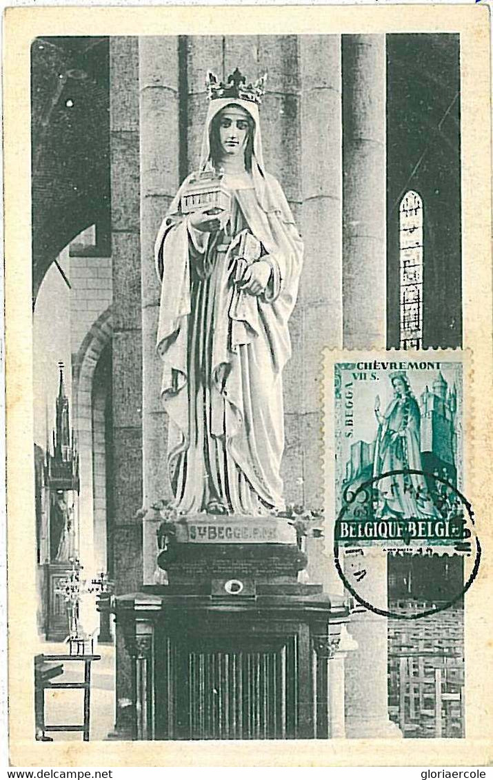 21453 - BELGIUM Belgique - POSTAL HISTORY - MAXIMUM CARD 1948 ARCHITECTURE Religion - 1934-1951