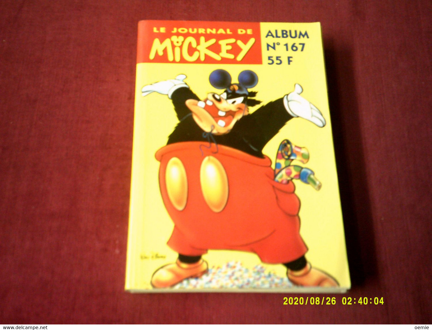 Le Journal De Mickey    Album  N°  167   //  2236  A 2245 - Other & Unclassified