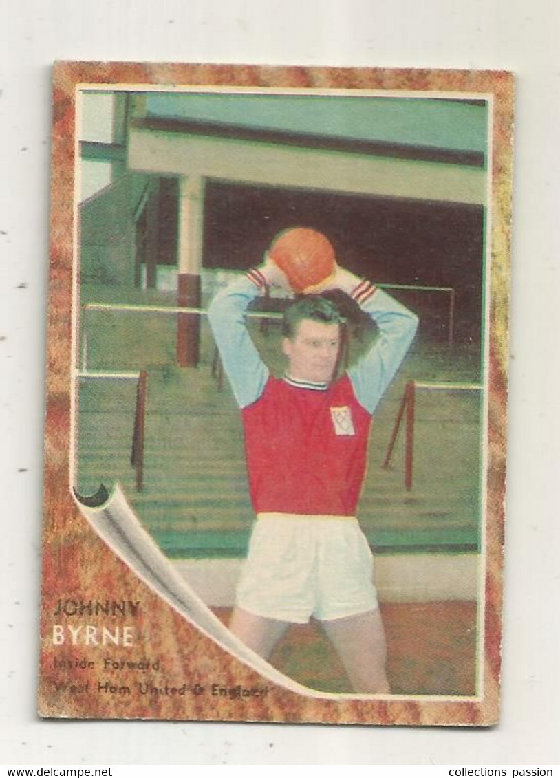 Trading Card , A&BC , England , Chewing Gum , Serie : Make A Photo , Année 60 , N° 83 , JOHNNY BYRNE , West Ham - Trading Cards