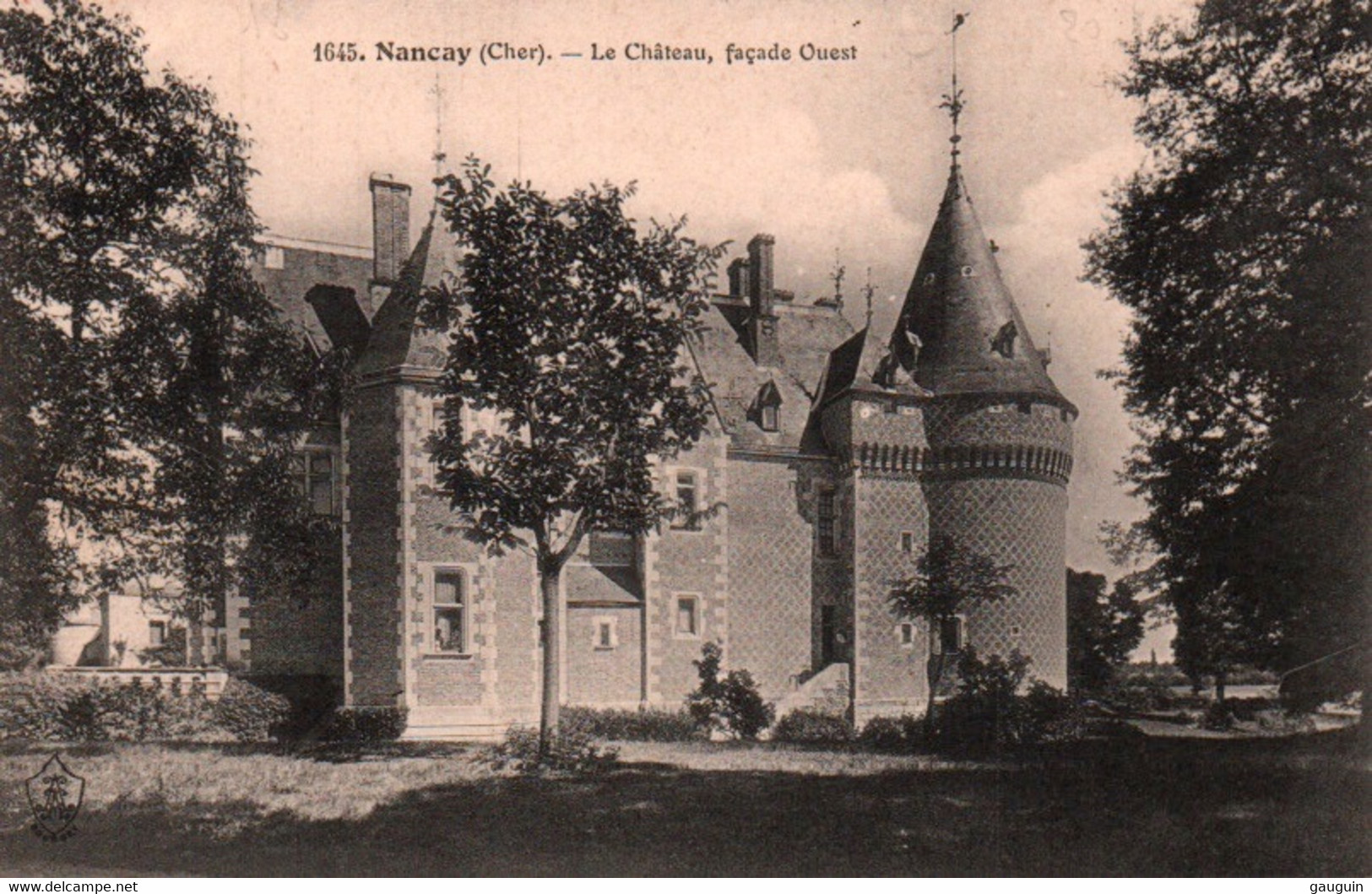 CPA - NANÇAY - Le Château (façade Ouest) ... Edition ? - Nançay