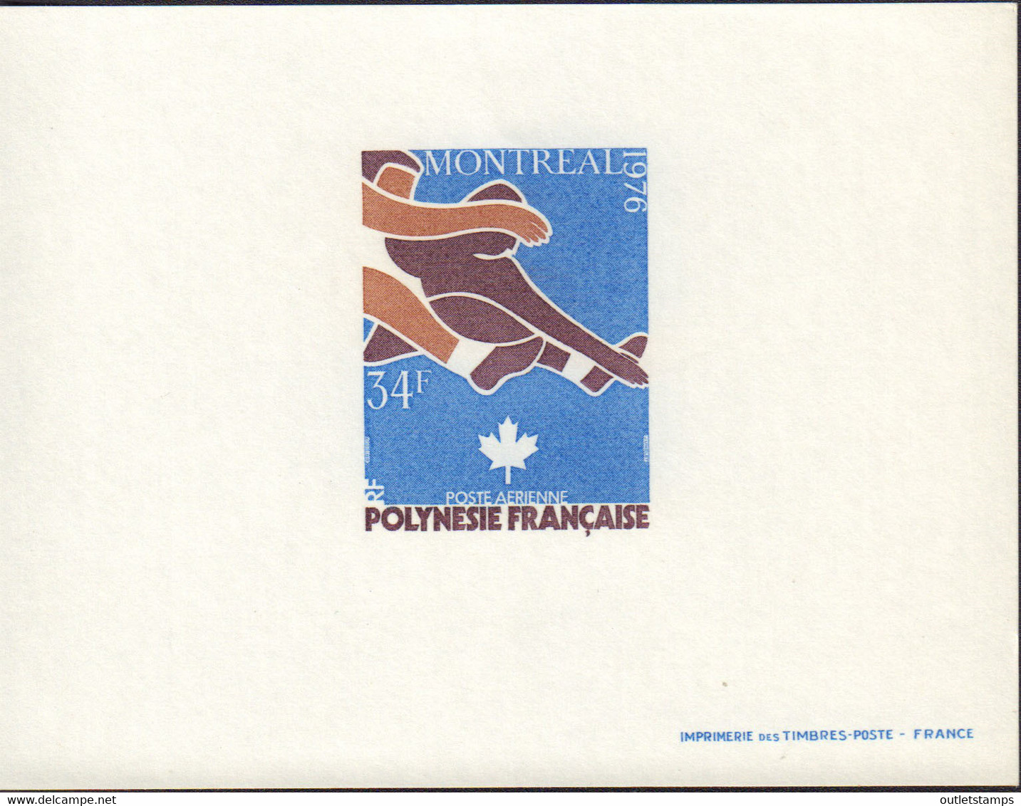 Ref. 574641 * NEW *  - FRENCH POLYNESIA . 1976. GAMES OF THE XXI OLYMPIAD. MONTREAL 1976. 21 JUEGOS OLIMPICOS VERANO MON - Unused Stamps