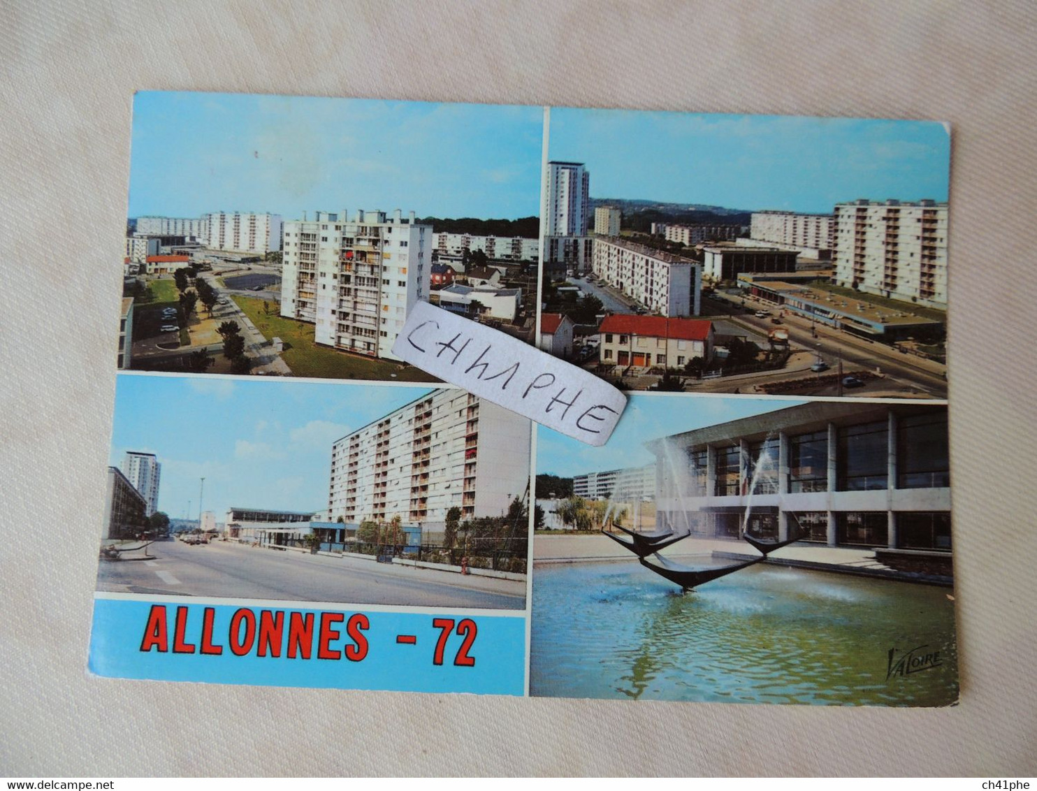 ALLONNES - 4 VUES - LES PERRIERES - CENTRE CULTUREL - AVENUE CHARLES DE GAULLES - Allonnes