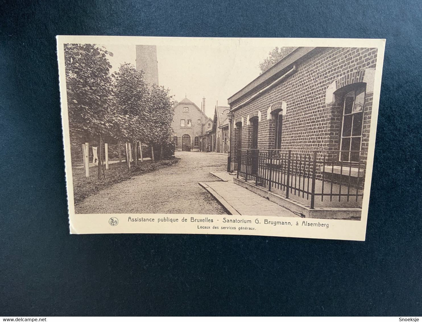 2 Kaarten - Assistance Publique De Bruxelles - Sanatorium G. Brugman à Alsemberg - Gesundheit, Krankenhäuser